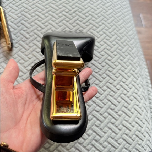 Fendi First Black Mule Sandal Size 36.5 - Picture 12 of 16